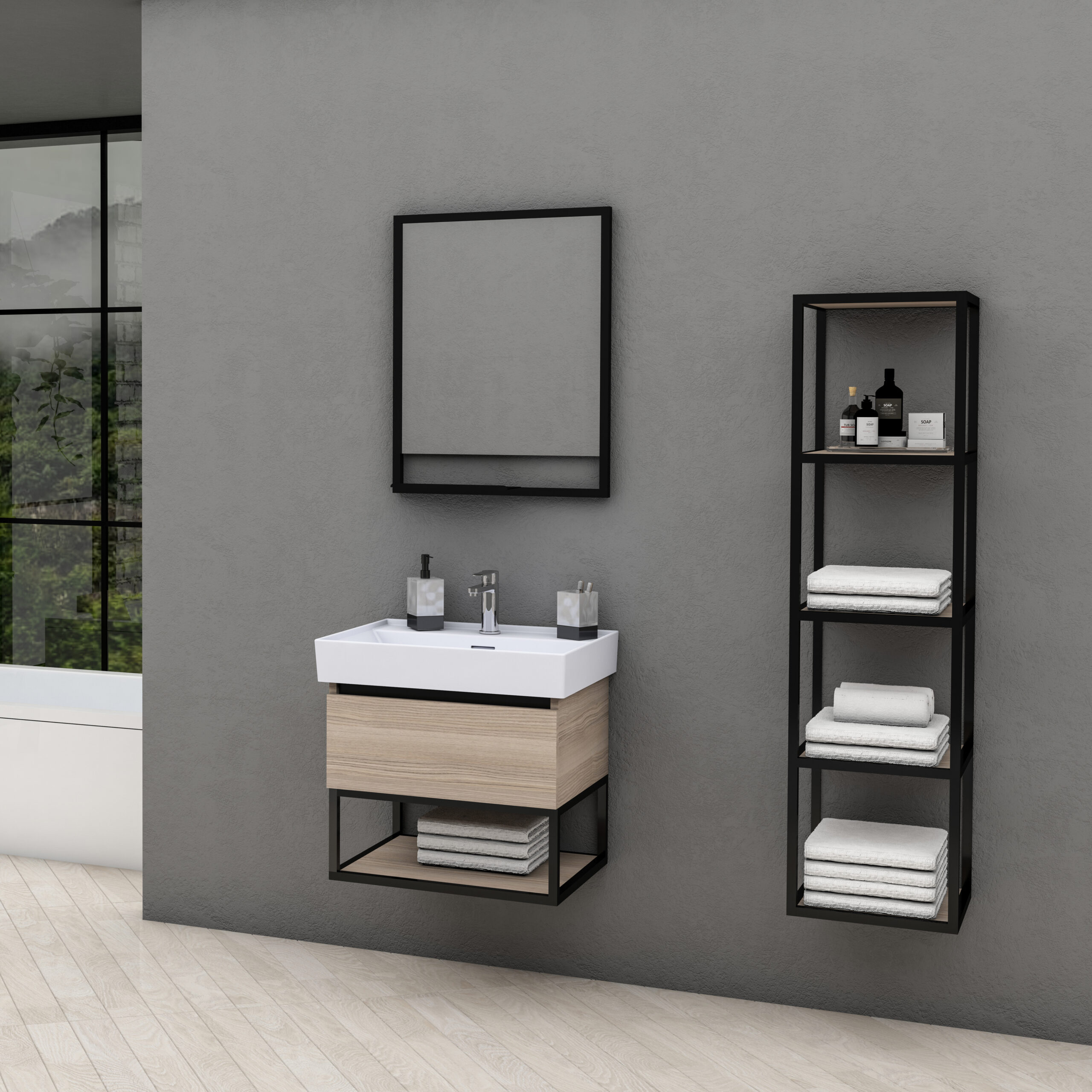 ALONI SHARP UNDERCABINET (60CM) - NOOT