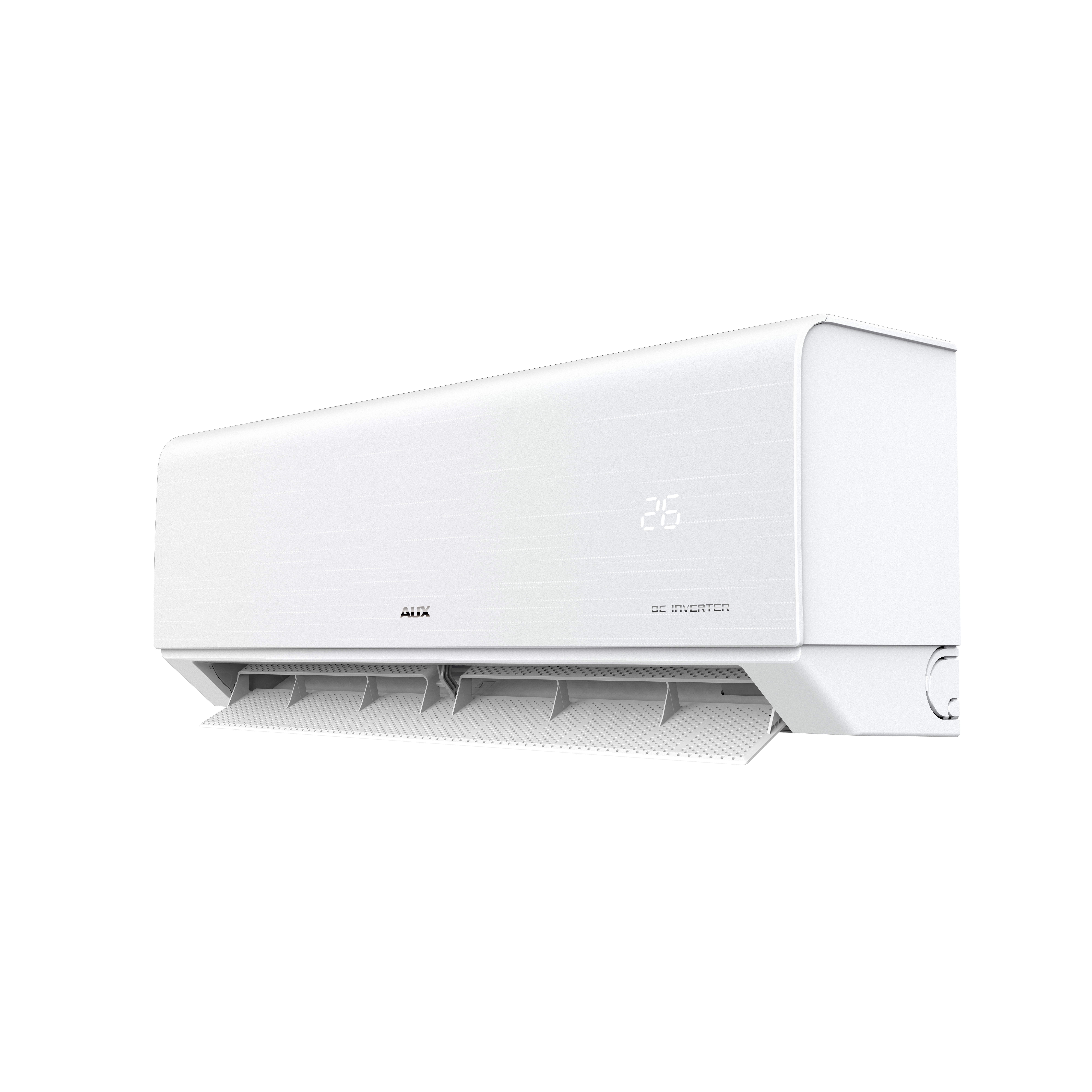 AUX SINGLE SPLIT AIR CONDITIONER - OUTDOOR AND INDOOR UNIT - COMPLETE PACKAGE - HEATING AND COOLING - WIFI - 18000BTU - 5,1KW - R32 - MATT WHITE
