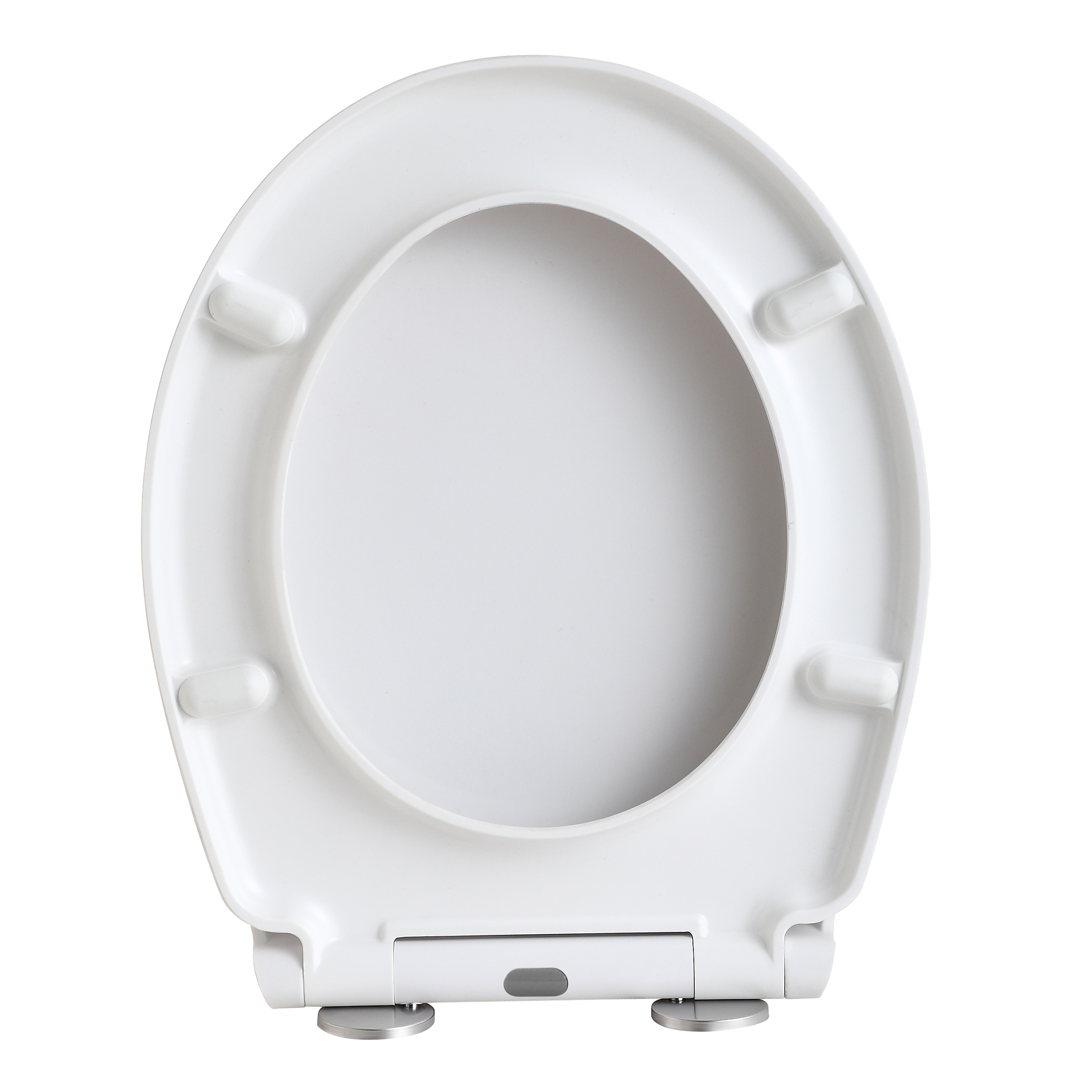 ALONI ECO ELVIA ABATTANT WC - SOFT CLOSE - QUICK RELEASE - DUROPLAST - TOPFIX - CHARNIÈRES EN INOX - BLANC BRILLANT