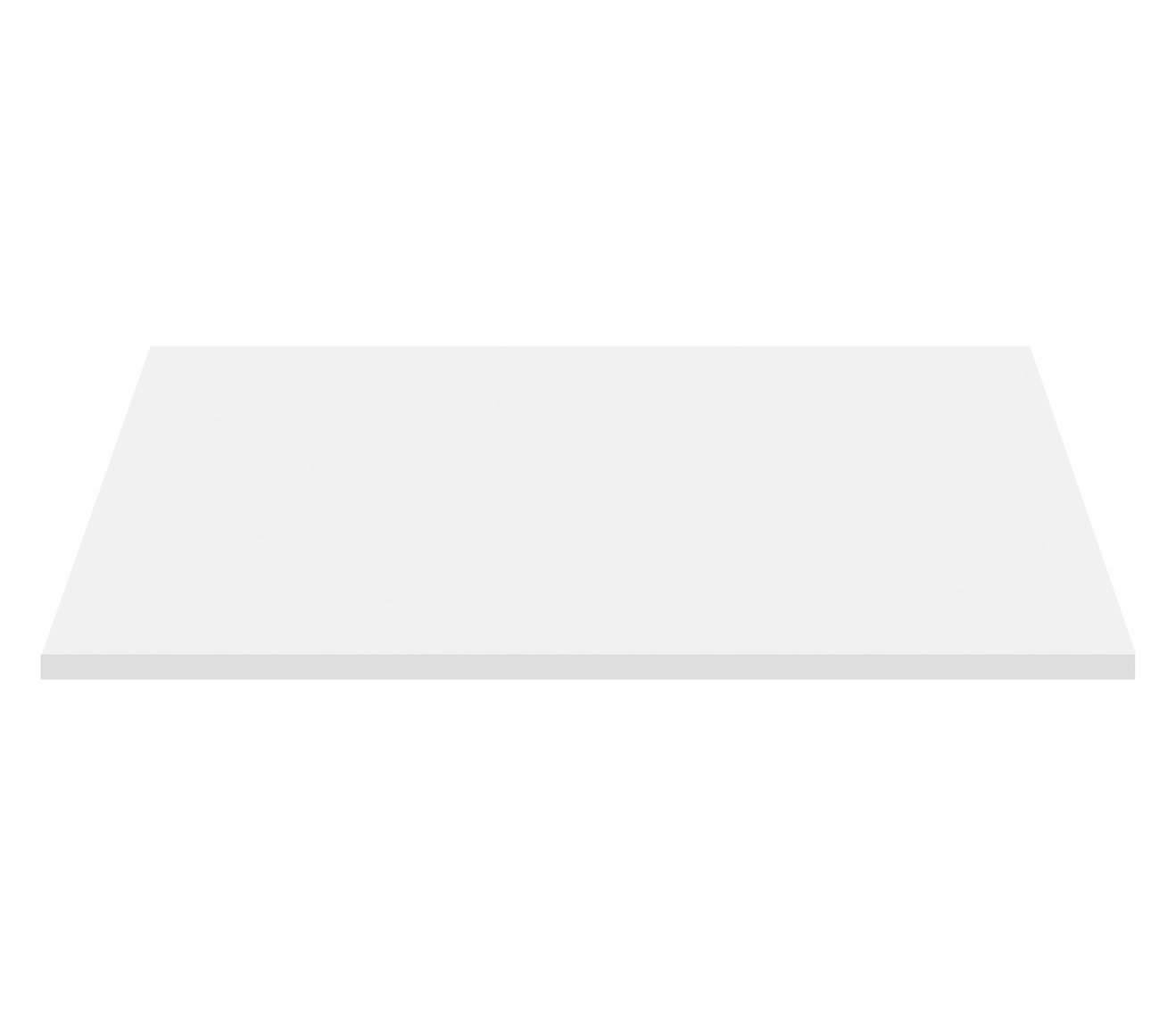 ALONI WASTAFELTABLET MDF (96.4X45.5X2.6 CM) - MAT WIT