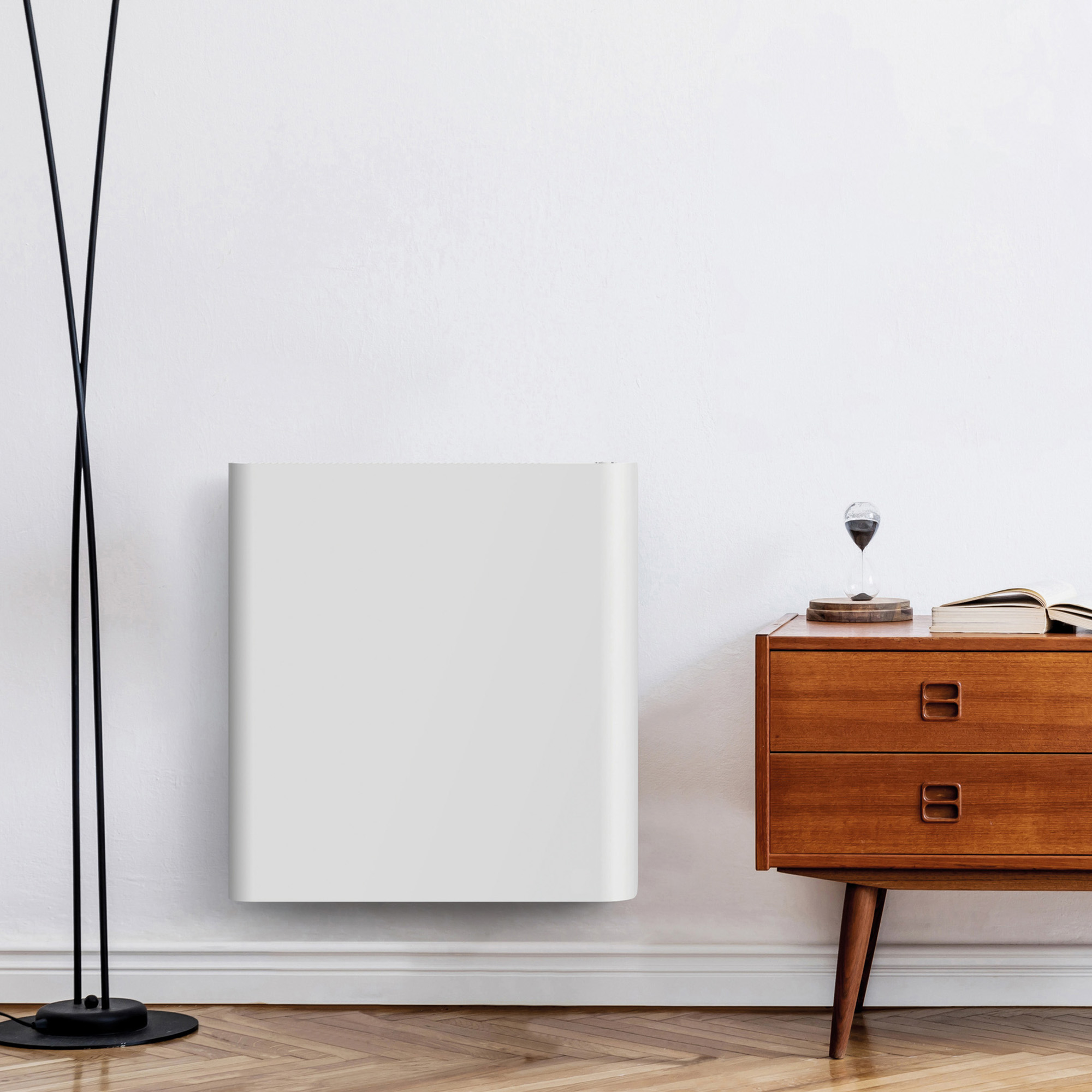 STELRAD CLOUD -  ELECTRIC RADIATOR - HORIZONTAL - 600X1040MM - 2000W - WHITE