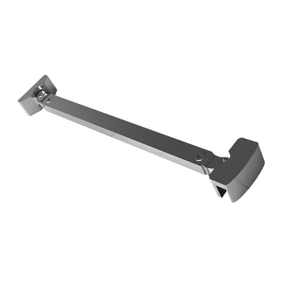 ALONI STABILIZATION BAR WALL/GLASS  45° 30-60CM