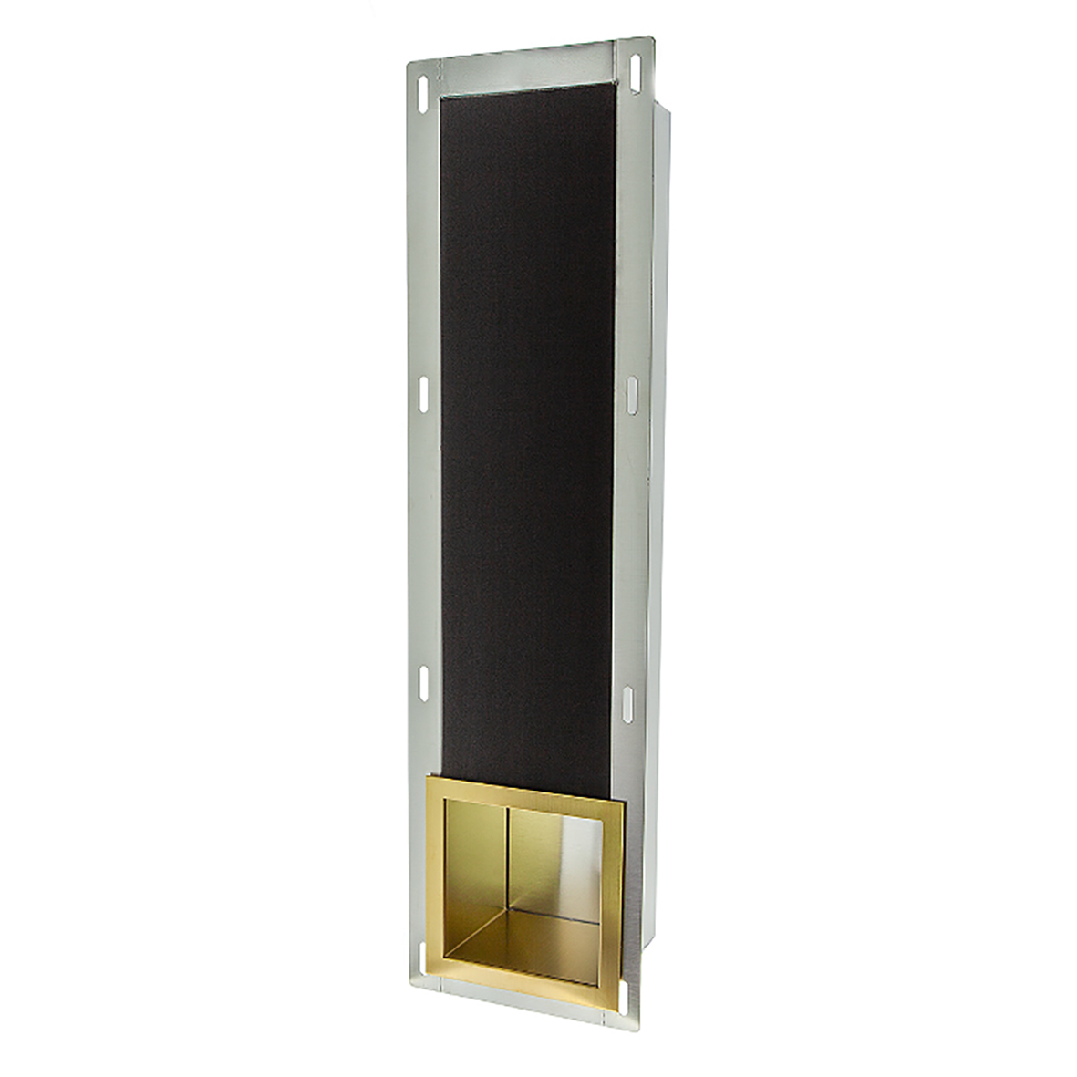 ALONI INSERT SÉPARÉ POUR PORTE-ROULEAU DE RÉSERVE - OR BROSSÉ